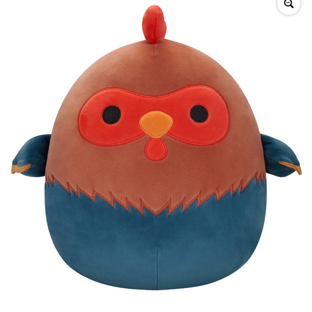 NEW Squishmallows 5 inch Reed the Red and Blue Rooster Plush Stuffed Animal